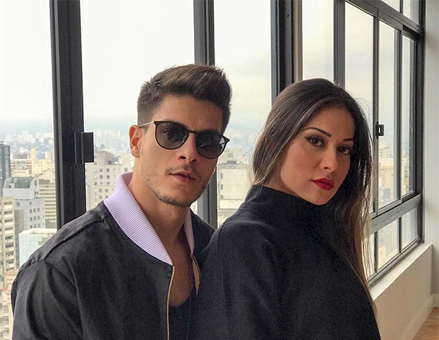 Mayra Cardi e Arthur Aguiar  (Foto: Reprodução/ Instagram)