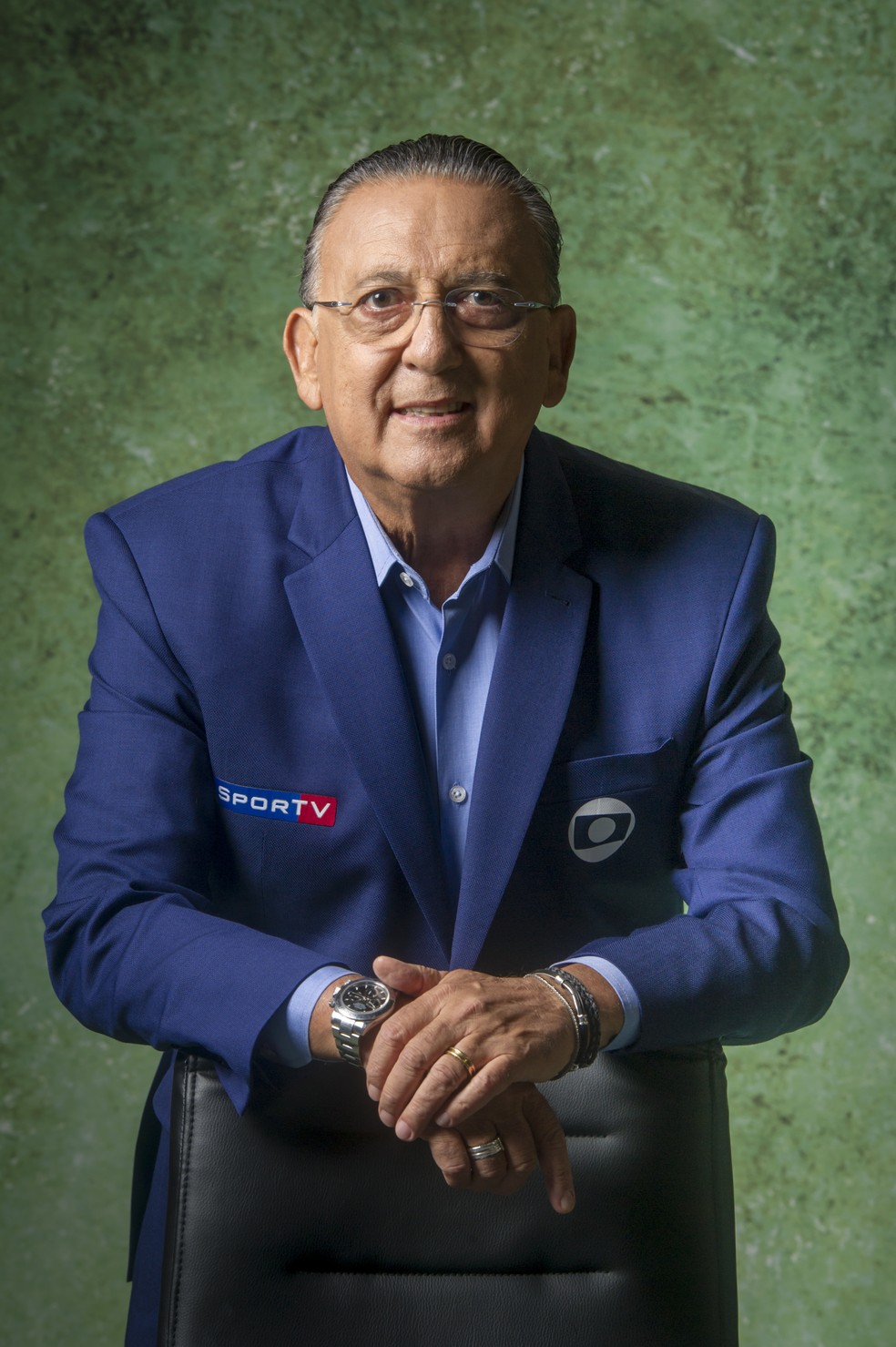 Galvão Bueno — Foto: Globo/João Cotta