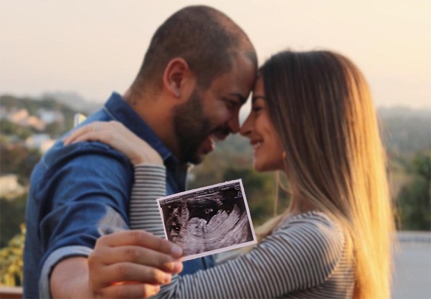 Projota e a mulher anunciam que terão primeira filha (Foto: Reprodução/Instagram)