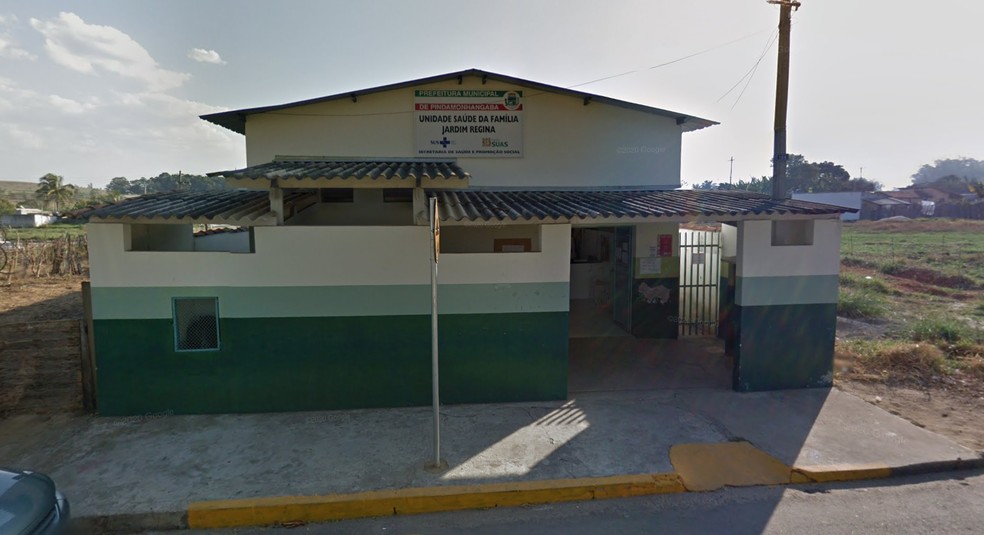 Posto de Saúde da Família do Jardim Regina, em Pindamonhangaba — Foto: Reprodução/ Street View 