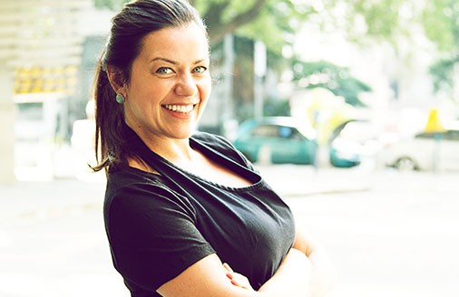 Janaína Rueda, proprietária do Bar da Dona Onça (Foto: Divulgação)