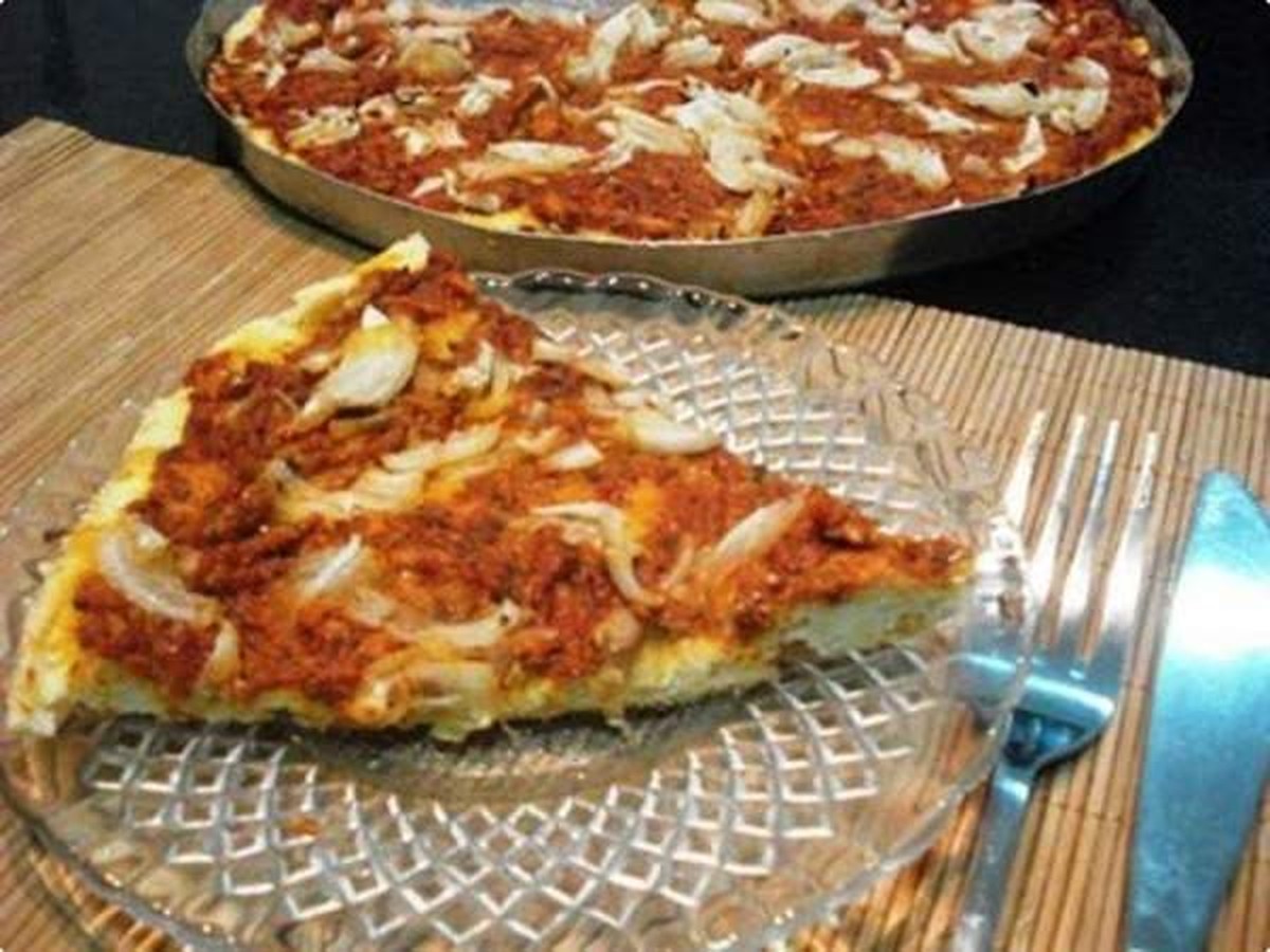 Pizza de Sardinha Receitas