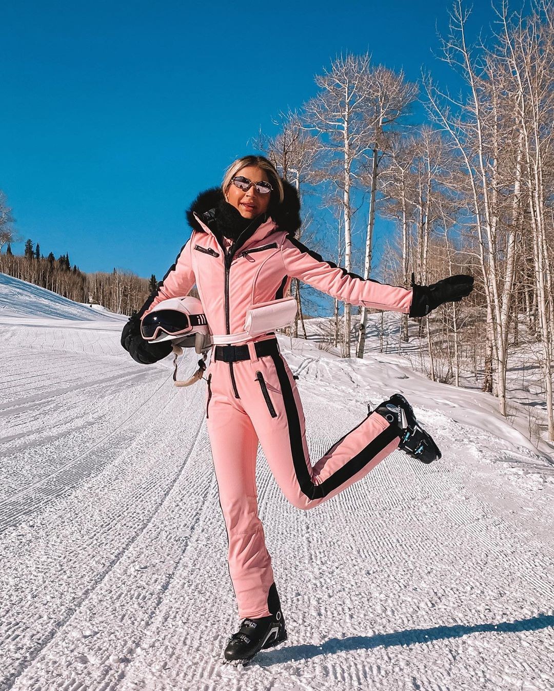 Thassia Naves convida seus seguidores para se arrumar para esquiar (Foto: Reprodução/Instagram)