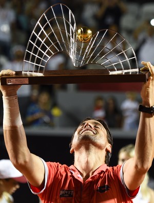tenis david ferrer troféu aberto do rio (Foto: AFP)