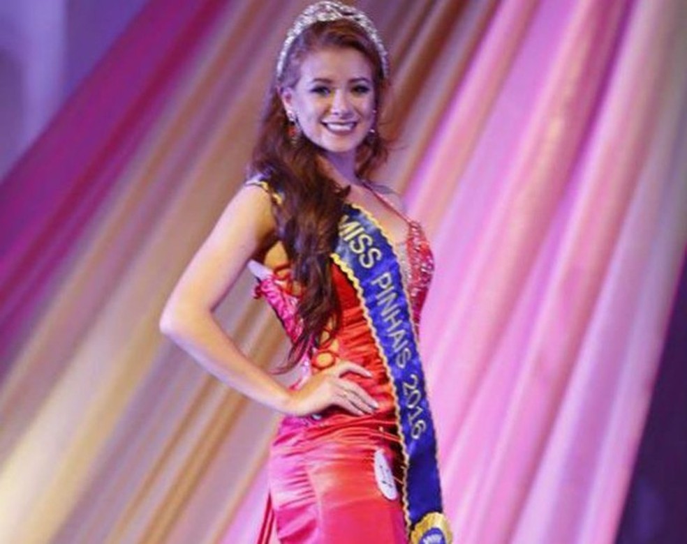 Karina Reis foi Miss Pinhais em 2016 (Foto: DivulgaÃ§Ã£o/Prefeitura de Pinhais)