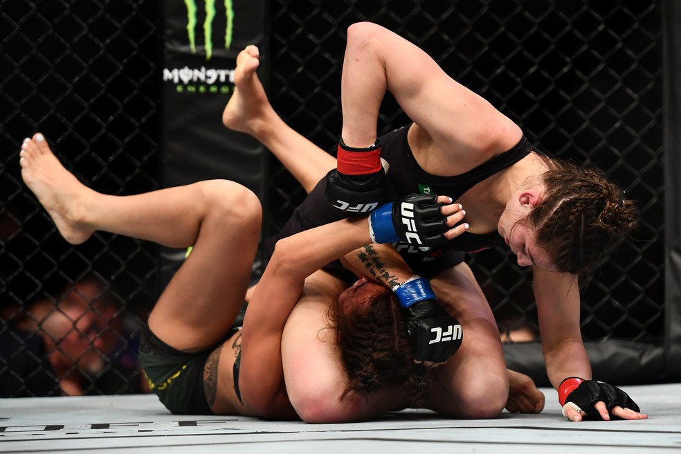 Montana De La Rosa dominou completamente a australiana Nadia Kassem â?? Foto: Quinn Rooney / Getty Images