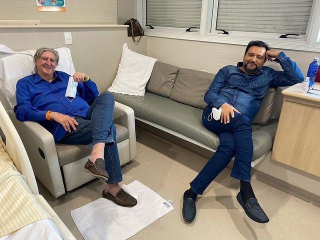 Sérgio Reis e Geraldo Luis (Foto: Reprodução/Instagram)