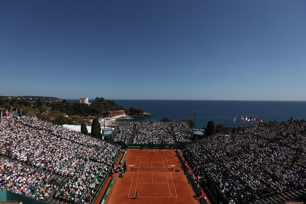As 10 quadras de tênis mais bonitas do mundo - Monte-Carlo-Country-Club, em Mônaco (Foto: Getty Images)