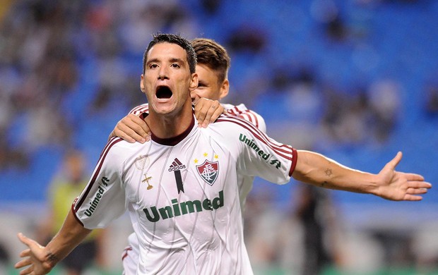 Thiago Neves, Vasco x Fluminense (Foto: Dhavid Normando / Photocamera)