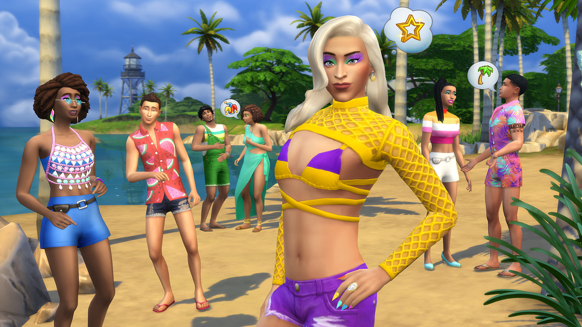 Pabllo Vittar lleva el carnaval a Los Sims 4 con looks y música en simlish | juegos de simulador