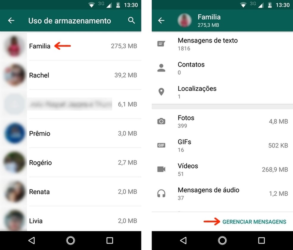 Whatsapp Como Apagar So Video Imagem Ou Audio De Uma Conversa No Android Redes Sociais Techtudo