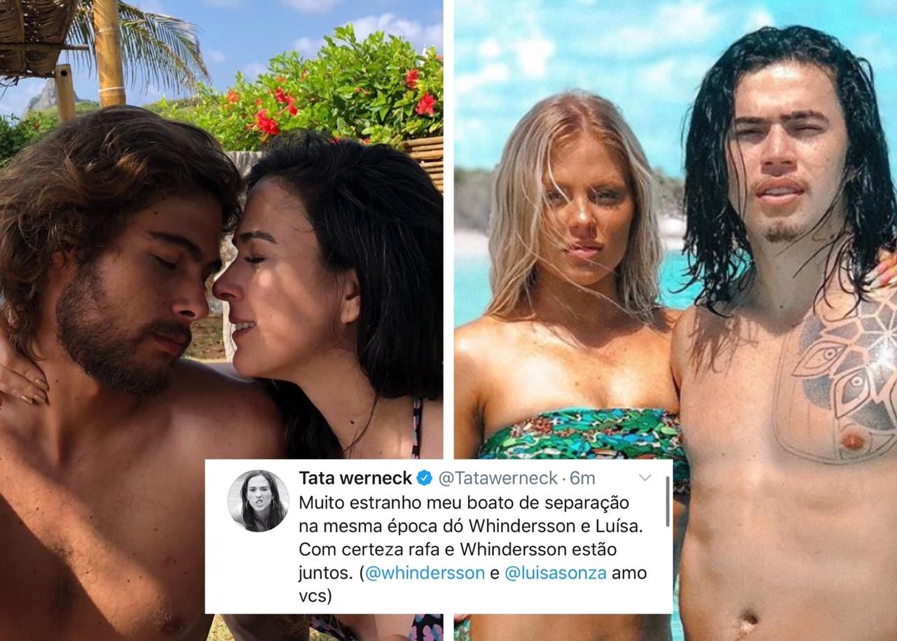 Tatá Werneck comenta separação de Whindersson Nunes e Luisa Sonza (Foto: Reprodução / Instagram)