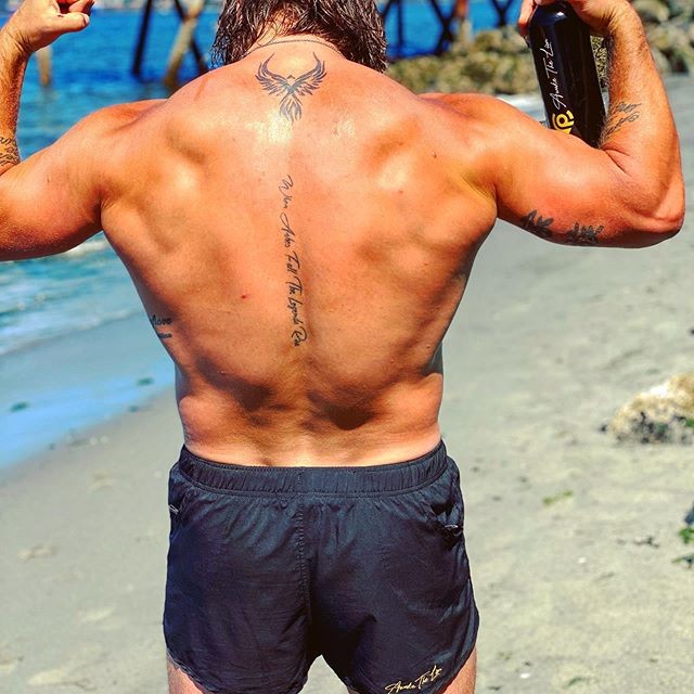 Paulie Calafiore mostra os resultados de seu treinamento pesado (Foto: reprodução instagram)
