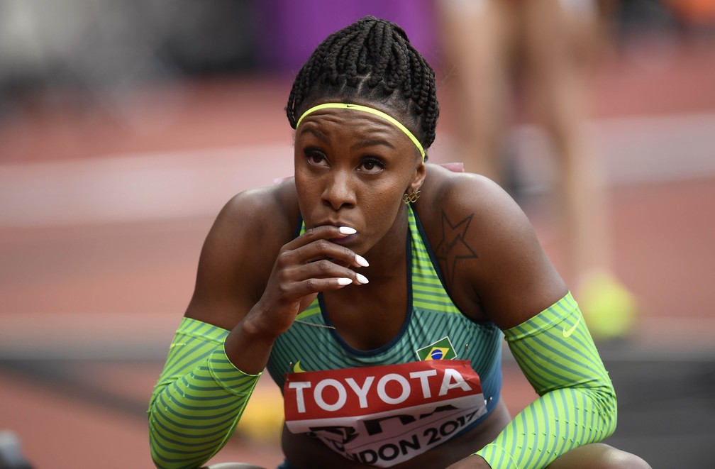 Revezamento Feminino - Brasil vai à final do 4x100m feminino em Londres (Foto: Reuters)