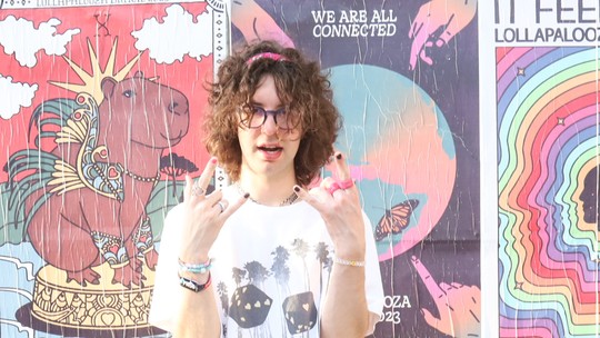 Lucas Jagger curte Lollapalooza e revela: 'Não estou solteiro'