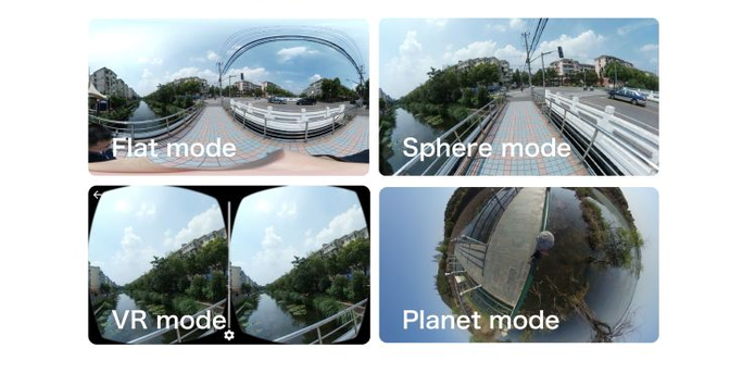 Nico360 permite registrar vídeos e fotos com efeitos de esfera e até VR (Foto: Divulgação/Nico360)