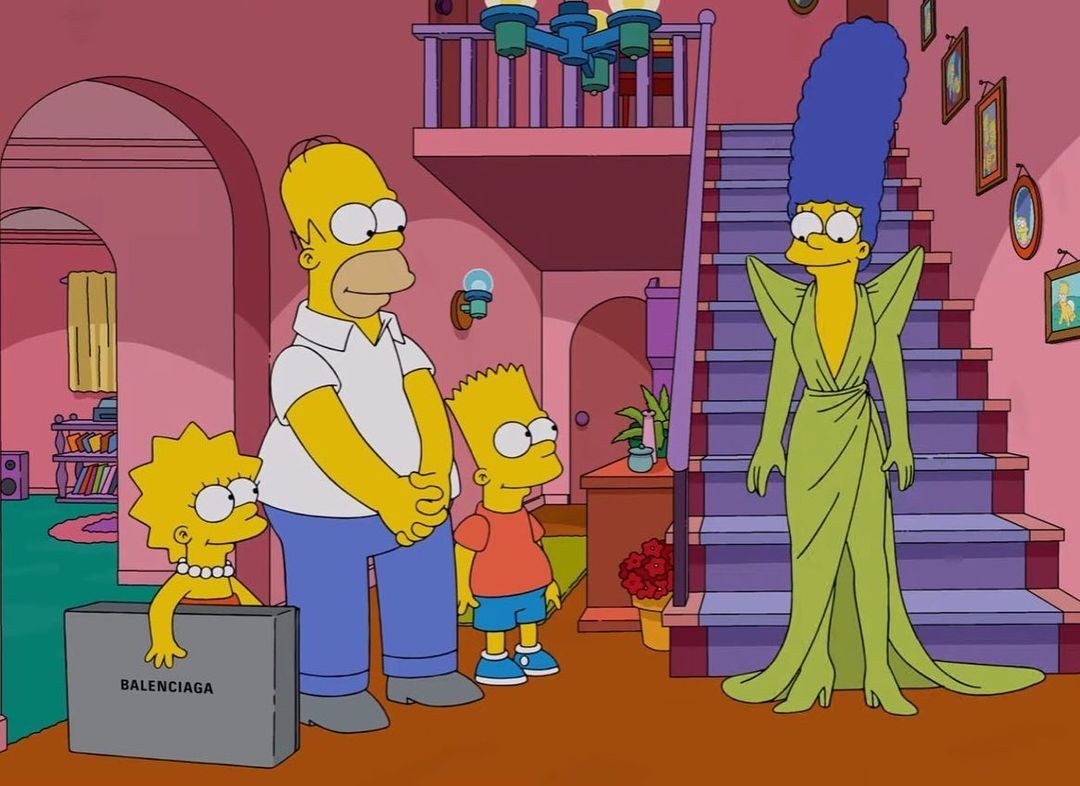 Simpsons na Balenciaga (Foto: Divulgação)