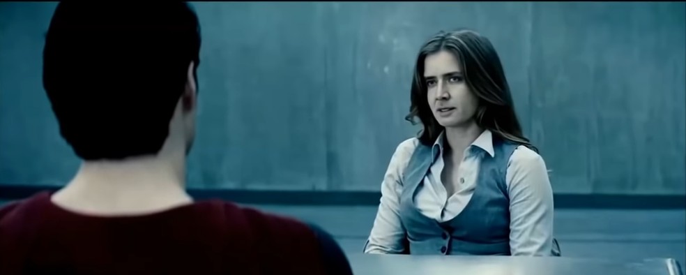 Deepfake insere rosto de Nicolas Cage em Lois Lane no filme Super-Homem — Foto: Reprodução/YouTube (Usersub)