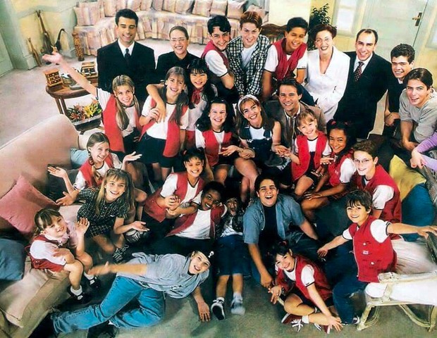 Elenco de Chiquititas em 1998 (Foto: Divulgação)