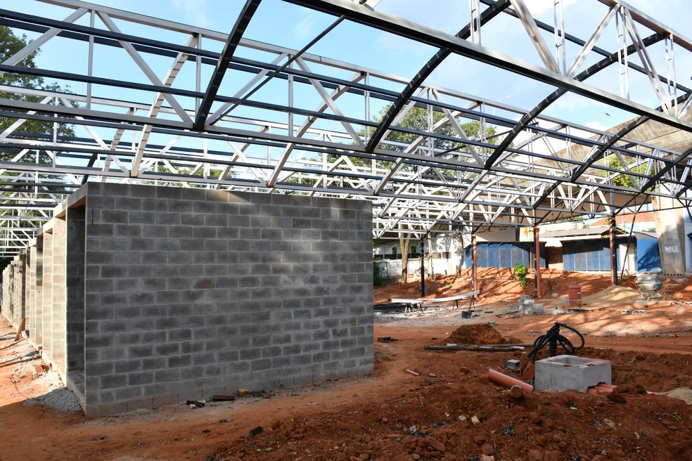 Obras de revitalização do Camelódromo seguem em andamento — Foto: Marcos Sanches/Secom