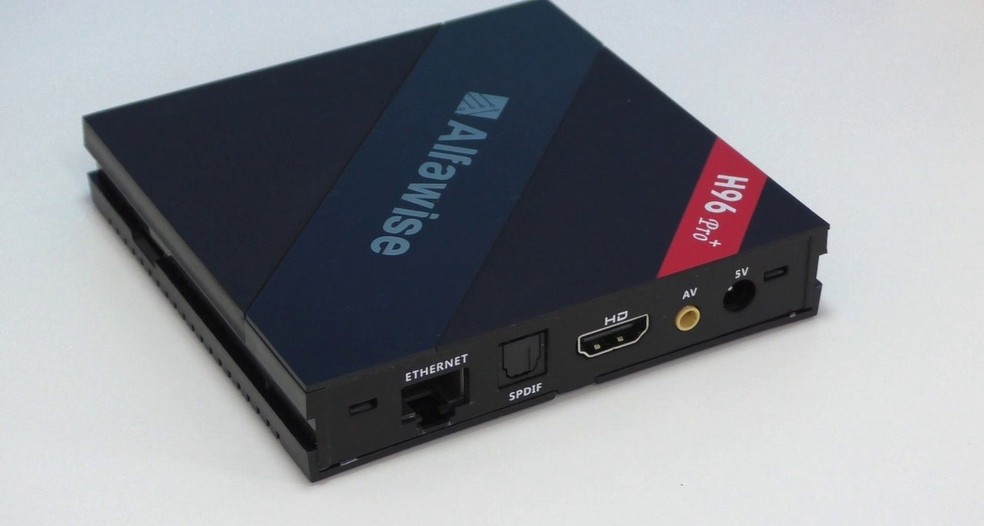 Alfawise H96 Pro+ tem 32GB de armazenamento interno (Foto: Divulgação/Alfawise)