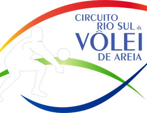 Logotipo oficial do Circuito Rio Sul de Vôlei de Areia Masculino (Foto: Arte/TV Rio Sul)