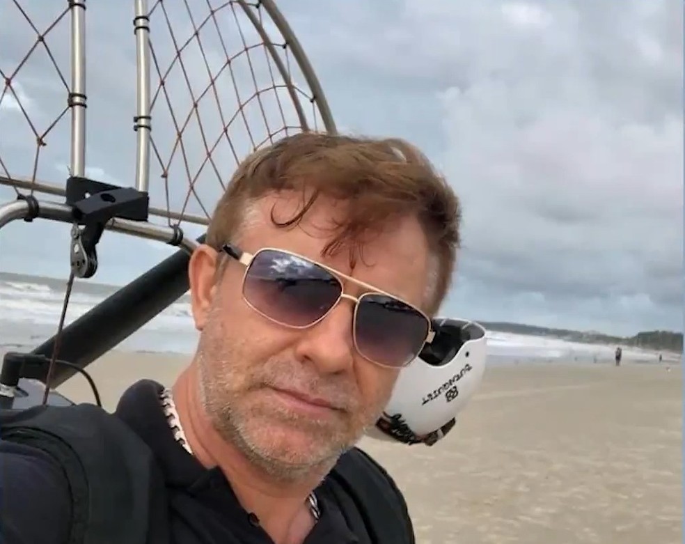 Icrim investiga possíveis causas do acidente com piloto de paramotor em São Luís — Foto: Reprodução/TV Mirante