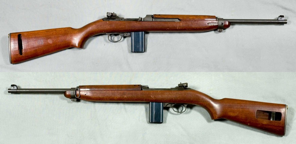 Carabina Winchester M1 .30, modelo similar ao da coleção de candidato — Foto: Reprodução