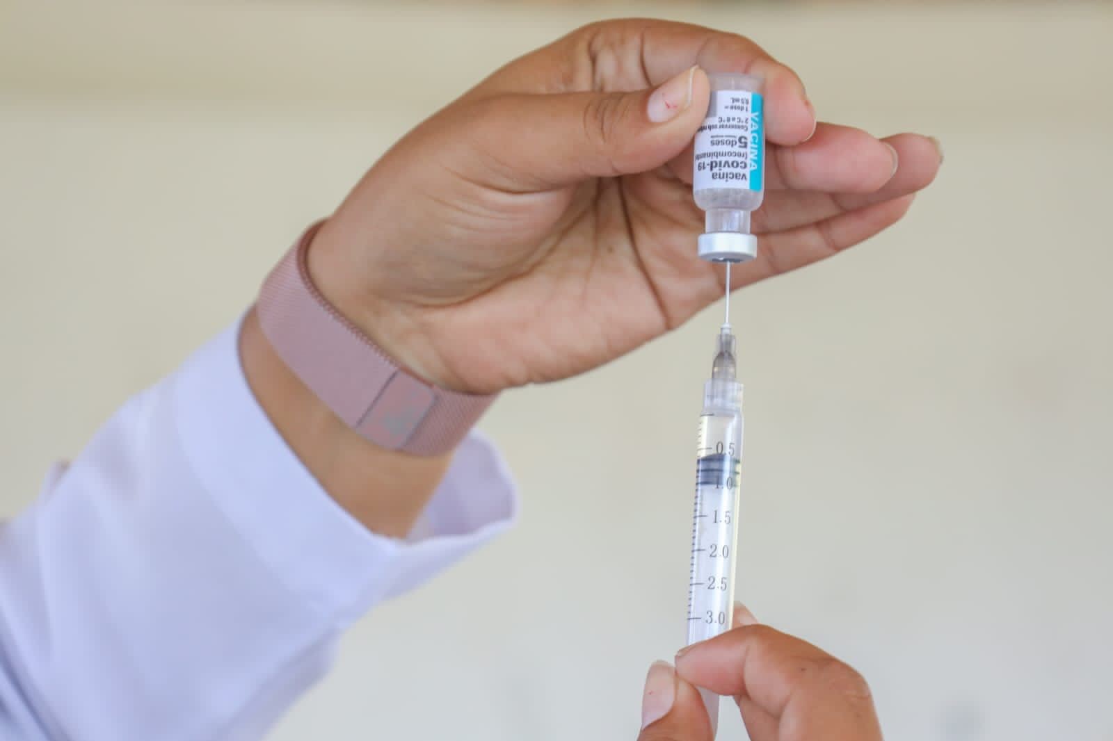 Rio Branco continua com vacinação contra a Covid nesta terça-feira (24)