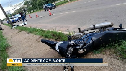 Mãe e filho morrem em acidente de trânsito em Palmas na manhã desta sexta-feira (9)