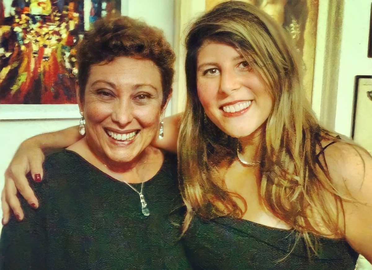 Bárbara Bruno com a filha, Vanessa Goulartt (Foto: Reprodução/Instagram)