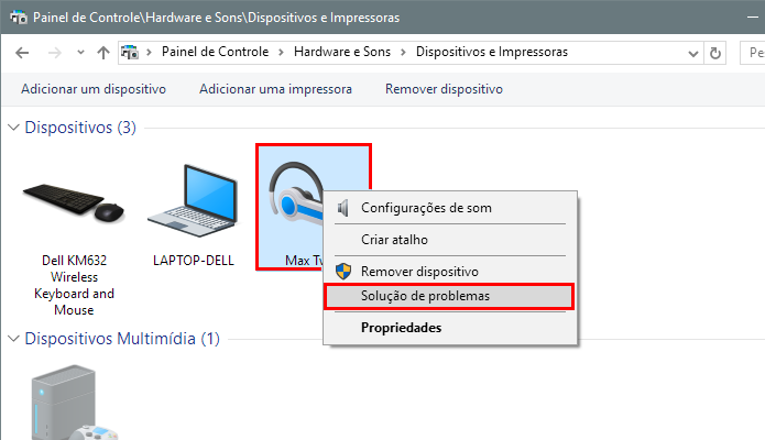 Abra o assistente do Windows para encontrar problemas (Foto: Reprodução/Paulo Alves)