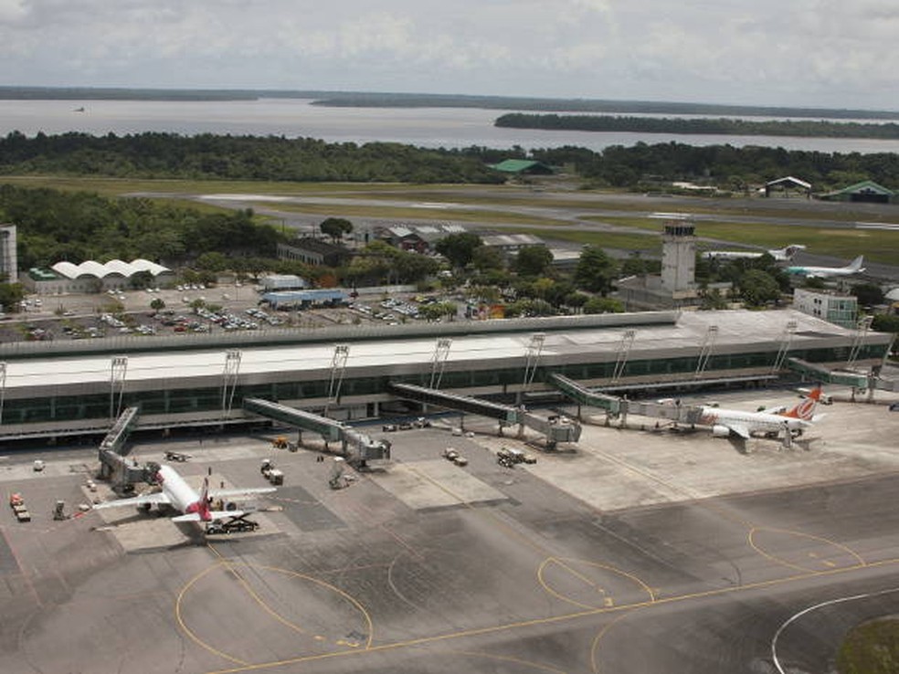 Aeroporto Internacional de Belém — Foto: Oswaldo Forte/Libcop