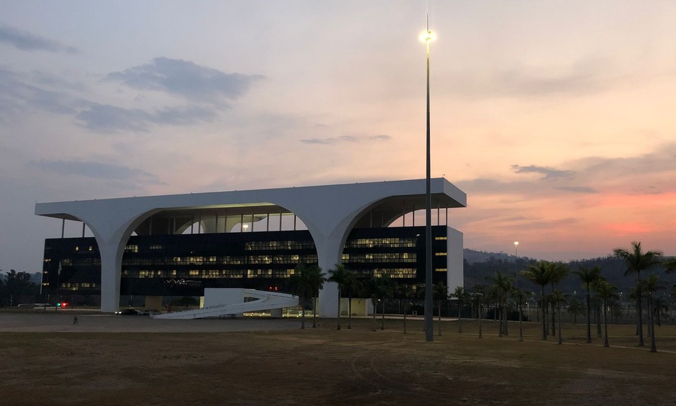 Cidade Administrativa, sede do governo de Minas Gerais. — Foto: Danilo Girundi / TV Globo
