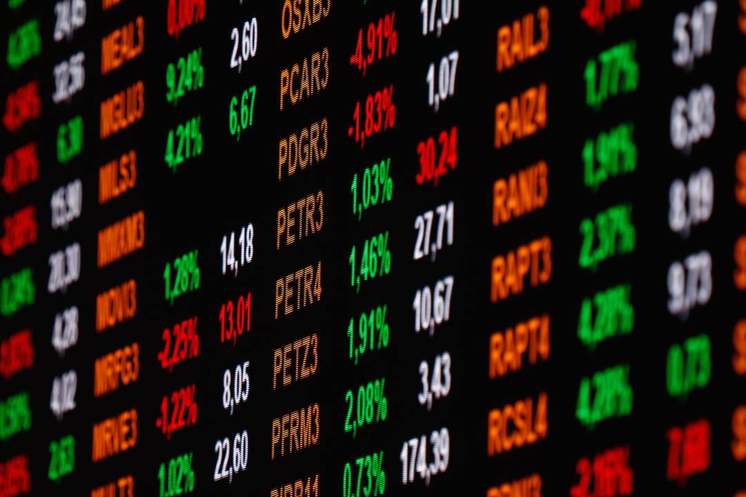 Painel da B3, a Bolsa de São Paulo