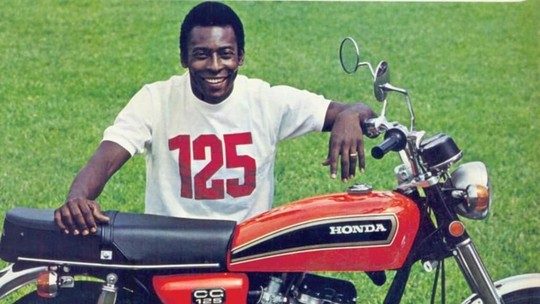 Honda CG foi 1ª moto a etanol, teve Pelé na propaganda e era produzida pela Kia