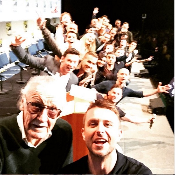 Selfie feita por Chris Hardwick (Foto: Instagram)