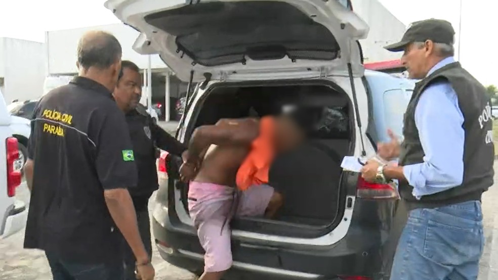 Várias pessoas suspeitas de tráfico de drogas e homicídio foram presas na Operação Espírito Santo — Foto: Reprodução/TV Cabo Branco