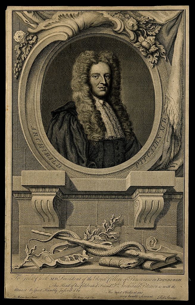 O médico Archibald Pitcairne nasceu em 25 de dezembro de 1652 em Edimburgo, na Escócia (Foto: Wikimedia Commons)