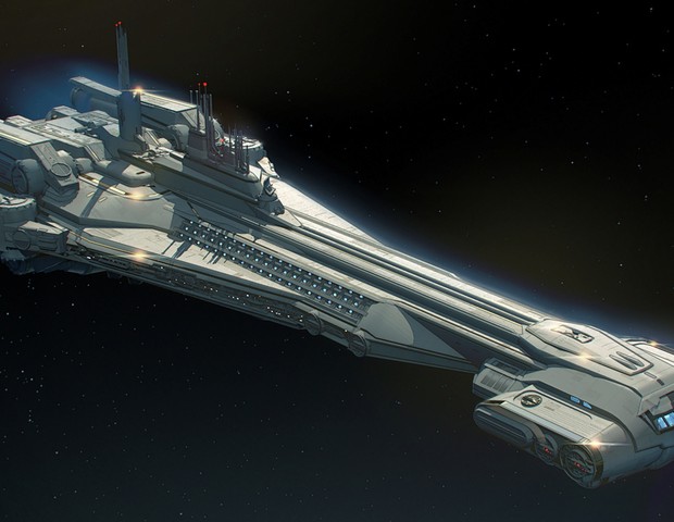 Star Wars: Galactic Starcruiser at Walt Disney World Resort in Florida will invite guests aboard the Halcyon, a starcruiser known throughout the galaxy for its impeccable service and exotic destinations. Onboard, they will stay in well-appointed cabins, e (Foto: Disney)