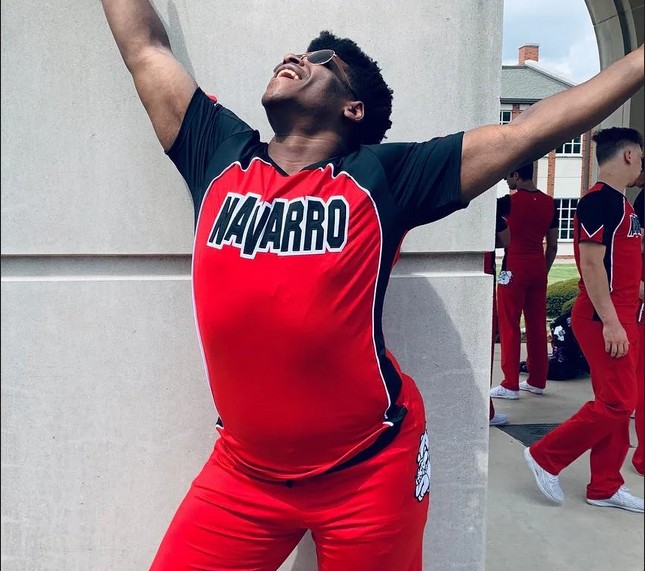 O dançarino e cheerleader Jerry Harris (Foto: Instagram)