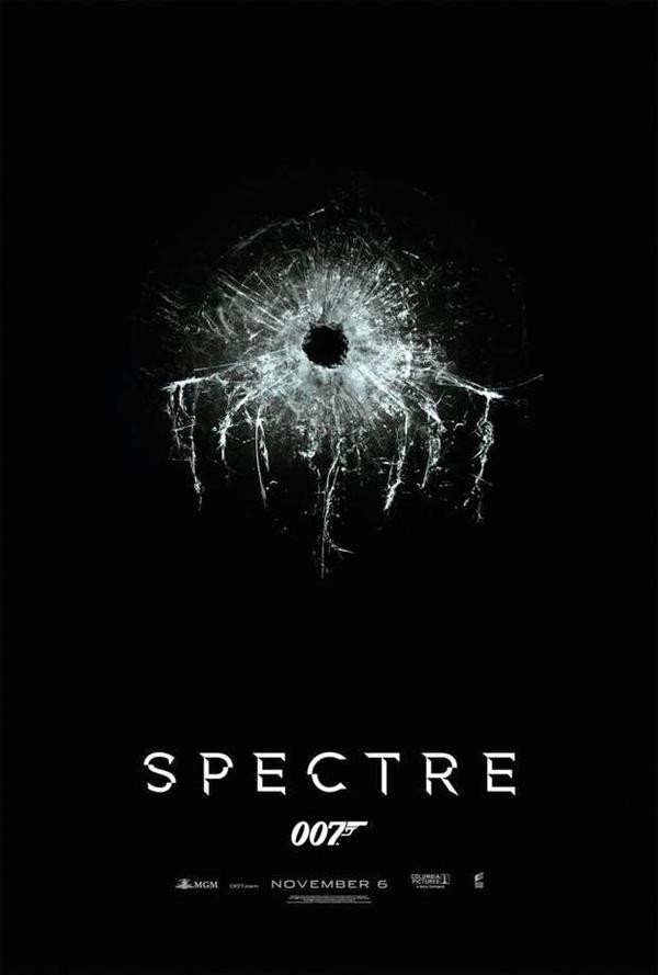 '007: Spectre' também ganhou o primeiro pôster (Foto: Reprodução)