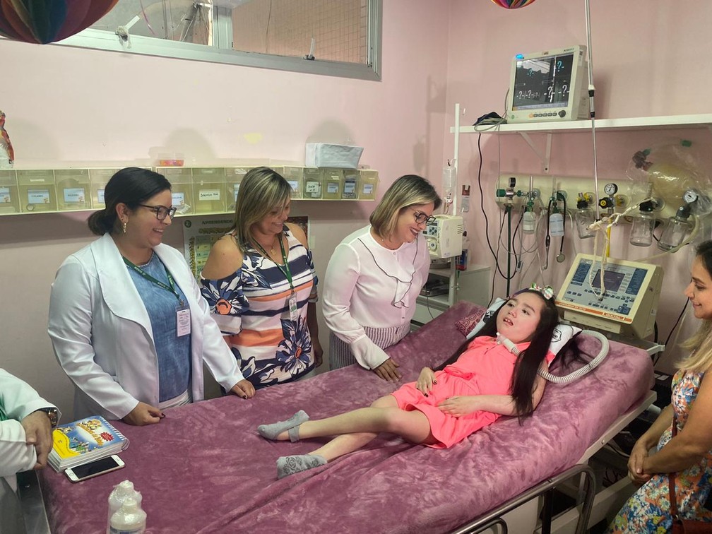 Lele, como é chamada pelos entes queridos, morava em Coari quando apresentou os primeiros sintomas da doença degenerativa. — Foto: Carolina Diniz/G1