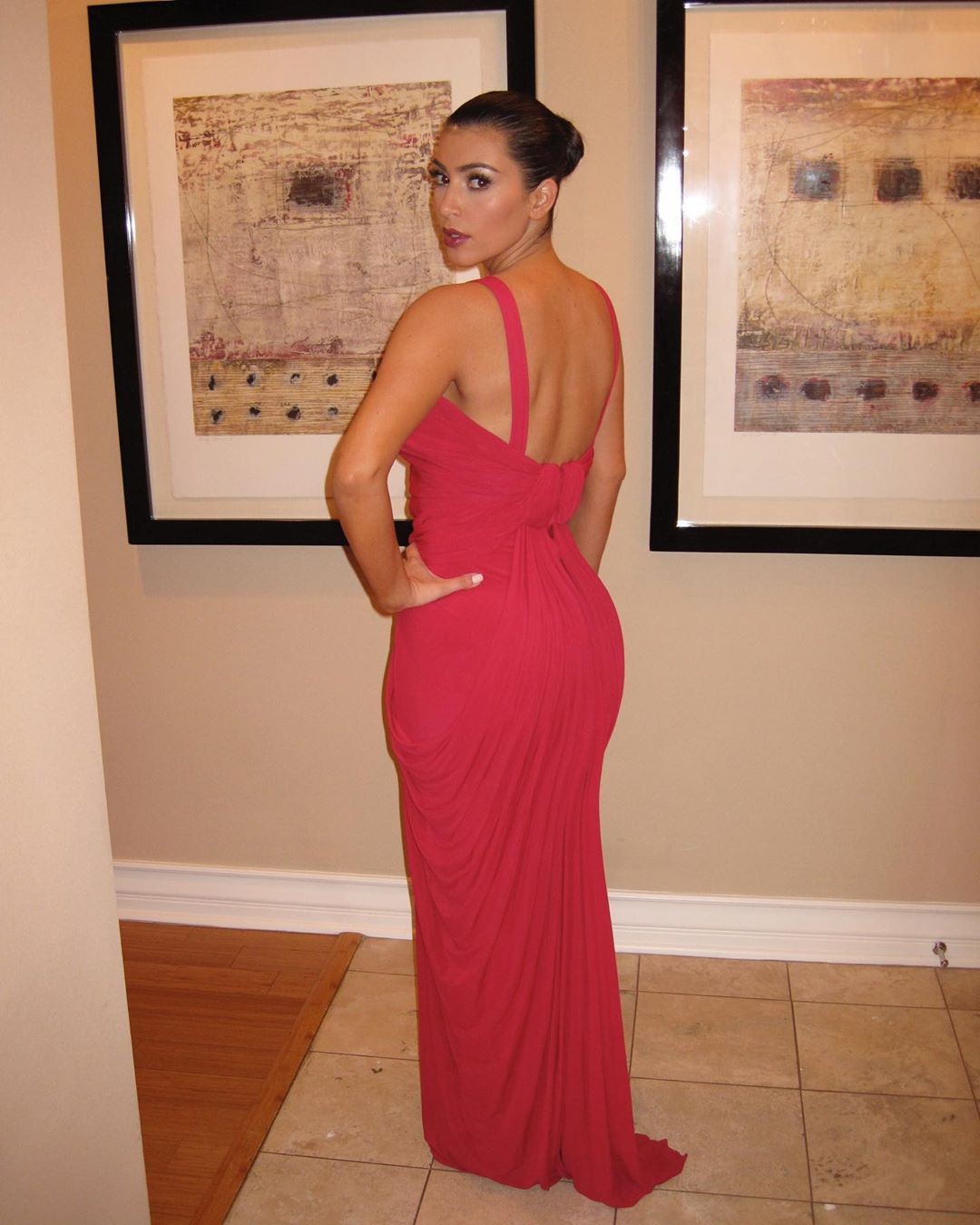 Kim Kardashian #TBT (Foto: Instagram)