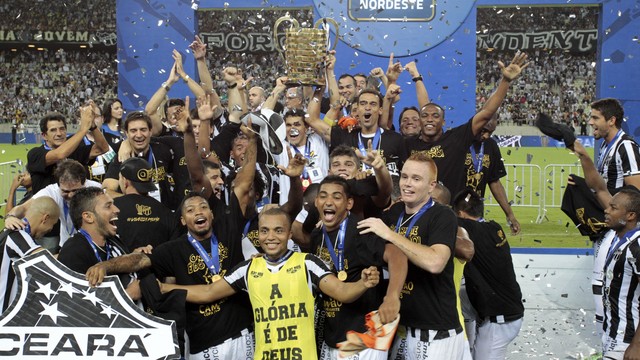 Ceará foi campeão da Copa do Nordeste em 2015