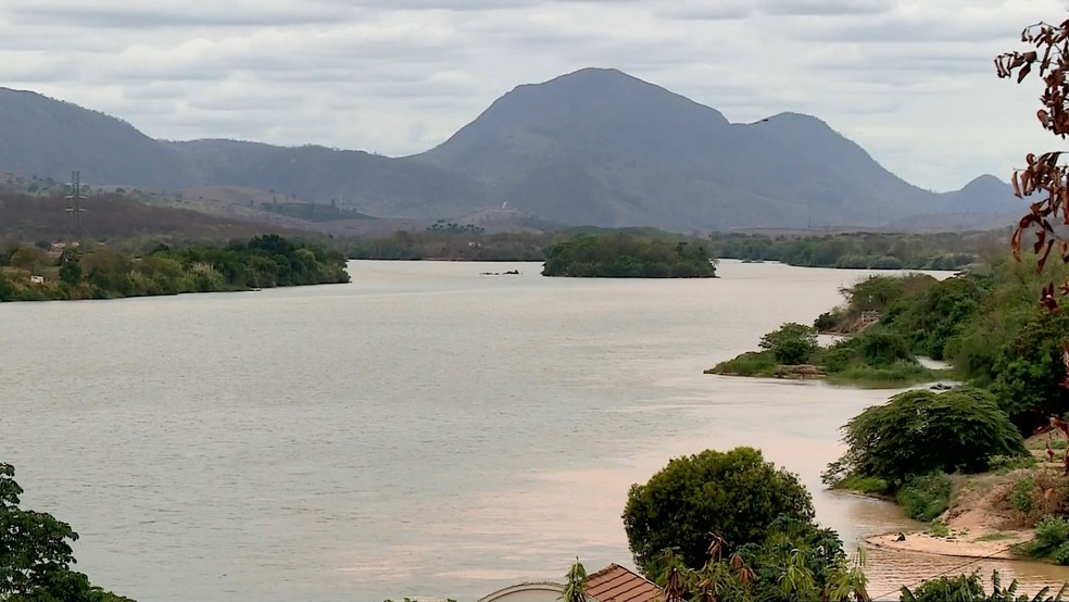Rio Doce em Baixo Guandu, na regiÃ£o Noroeste do EspÃ­rito Santo â€” Foto: Wando Fagundes/ TV Gazeta