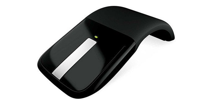 Mouse ARC Microsoft Touch Wireless tem design curvo (Foto: Divulgação/Microsoft) (Foto: Mouse ARC Microsoft Touch Wireless tem design curvo (Foto: Divulgação/Microsoft))