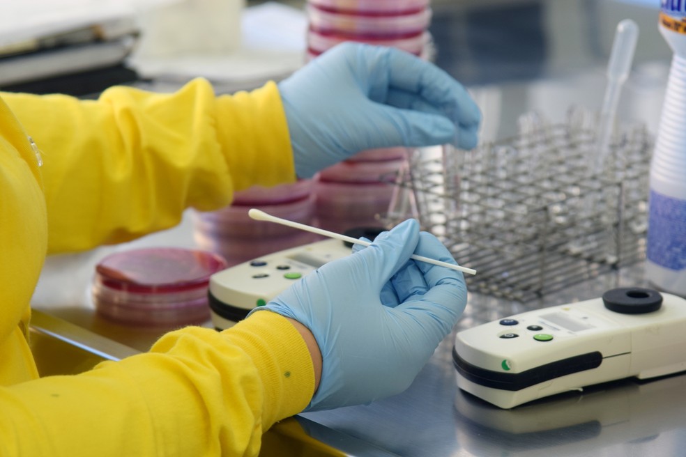 Teste Covid-19 — Foto: AEN/Divulgação