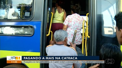 Passageiros do transporte público relatam cobrança indevida nos ônibus em Palmas