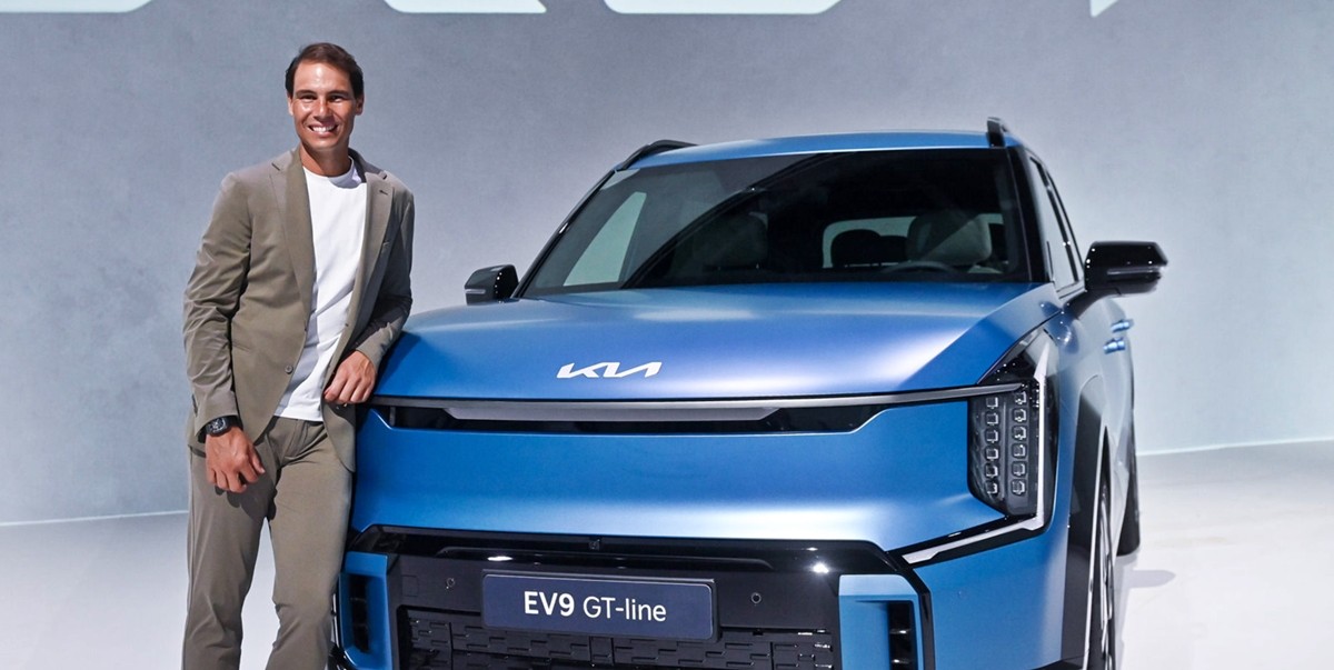 Rafael Nadal ganha SUV elétrico gigante de quase R$ 500 mil com 541 km de autonomia